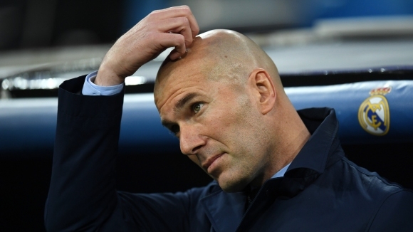 Наставникът на Реал Мадрид Зинедин Зидан призна, че се чувства