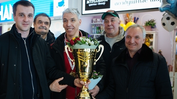 Българският треньор Георги Петров който води младежкия тим на Локомотив