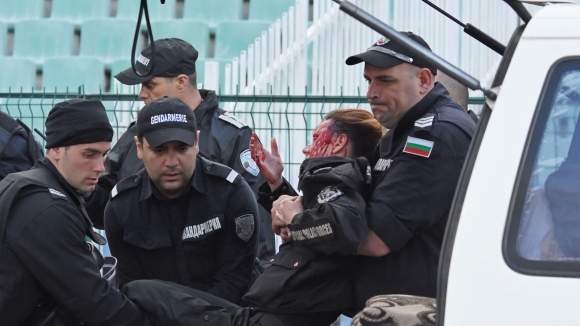 С изключително неприятен инцидент беше белязано поредното дерби между ЦСКА