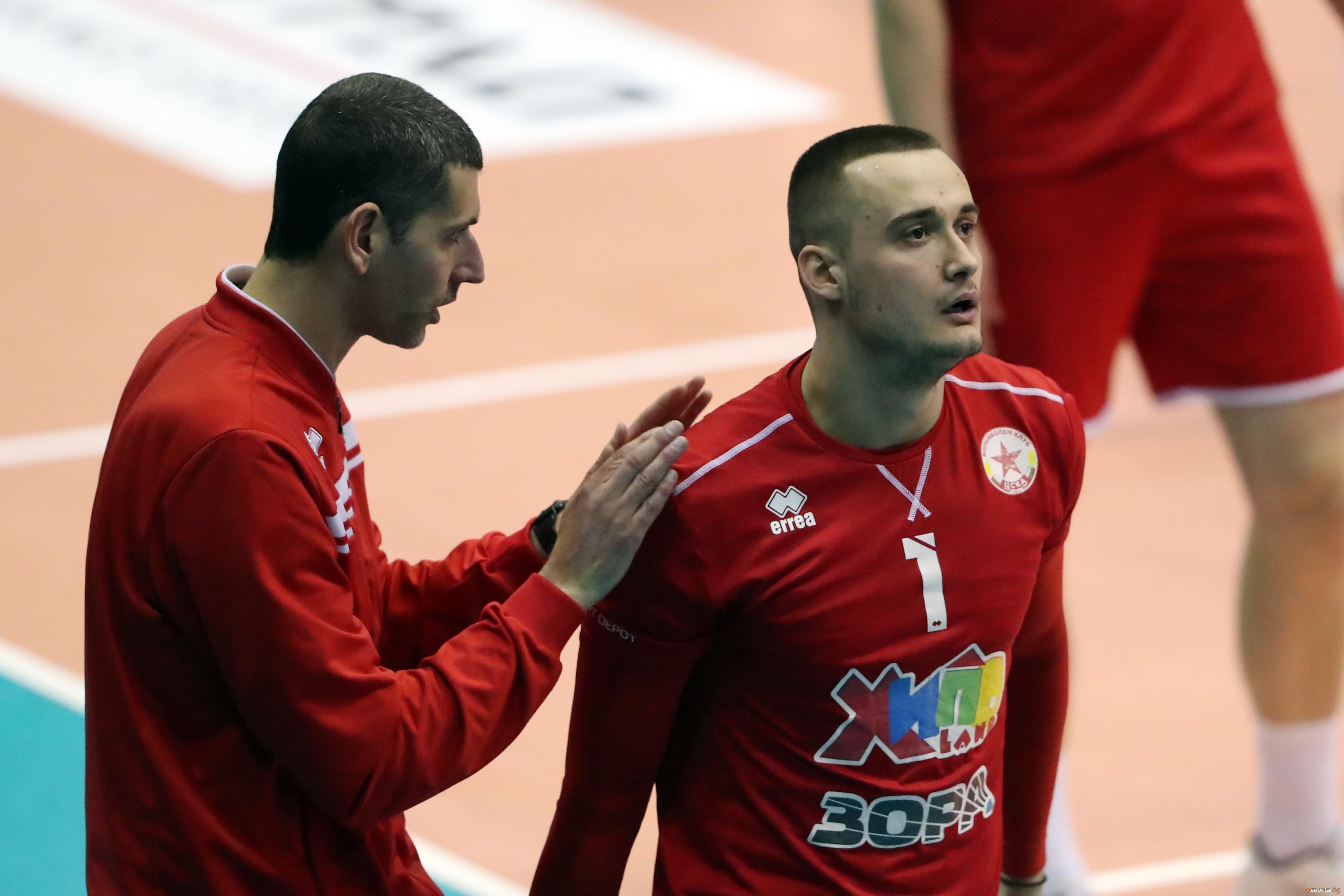 Треньорът на ЦСКА Сашо Попов е доволен от играта на