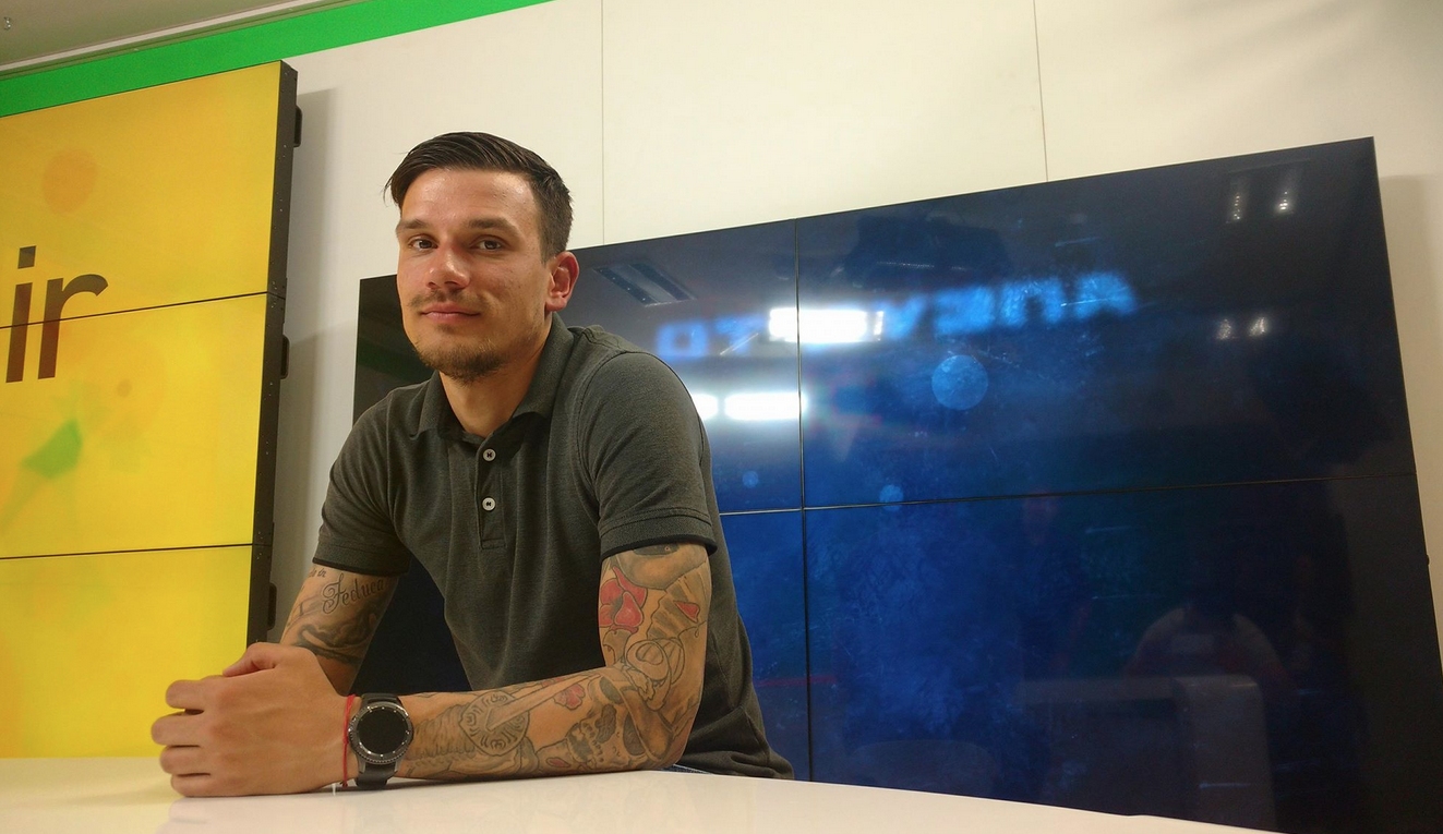 Защитникът на Локомотив Пловдив Асен Георгиев бе гост в предаването