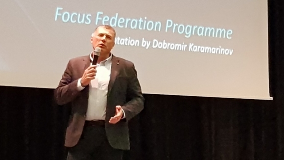 Първият вицепрезидент на Европейската атлетика Добромир Карамаринов изнесе днес лекция