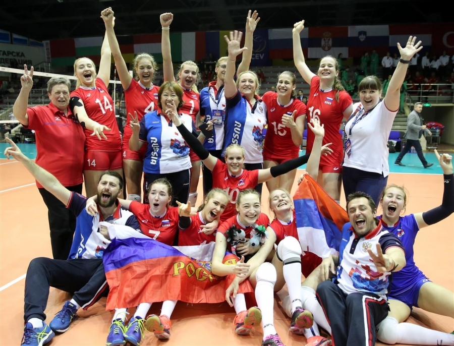 Русия триумфира на Европейското първенство по волейбол за жени под