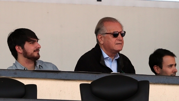 Собственикът на Левски Спас Русев посети отбора преди днешната тренировка