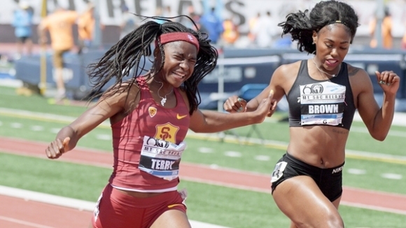 Туаниша Тери записа едно от най бързите времена на 100