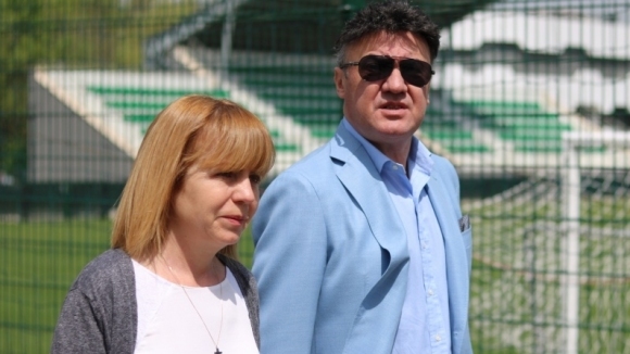 Кметът на София Йорданка Фандъкова посети Национална футболна база Бояна