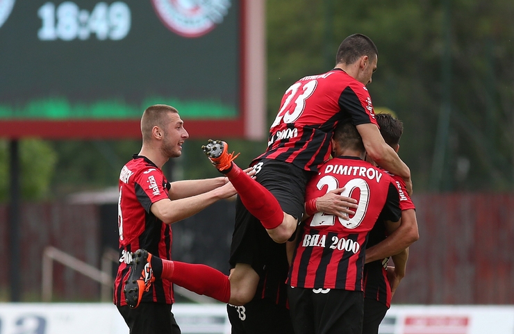 Халфът на Локомотив София Николай Цветков бе доволен от победата