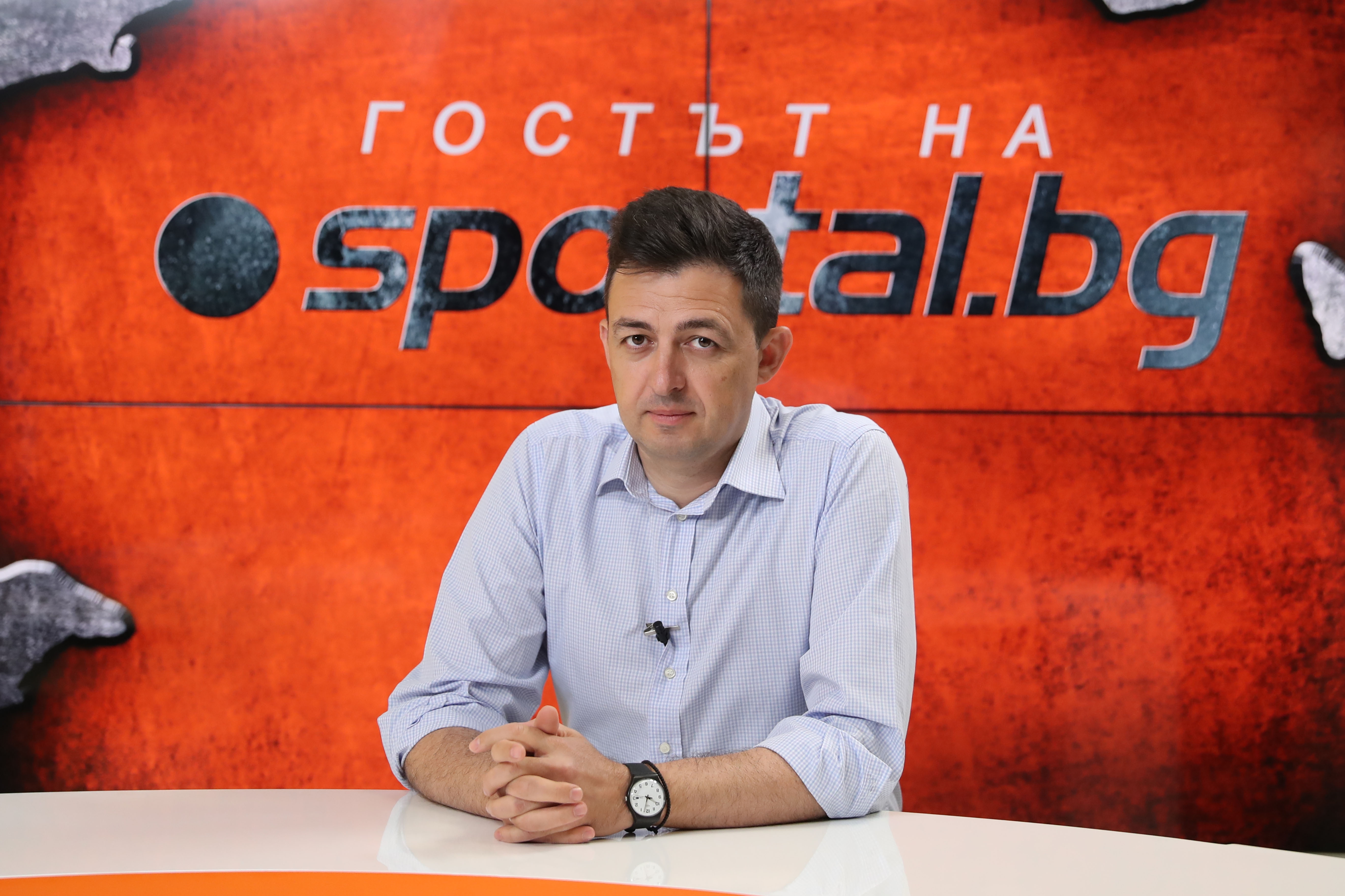 Изпълнителният директор на Левски Красимир Иванов гостува в Sportal TV,