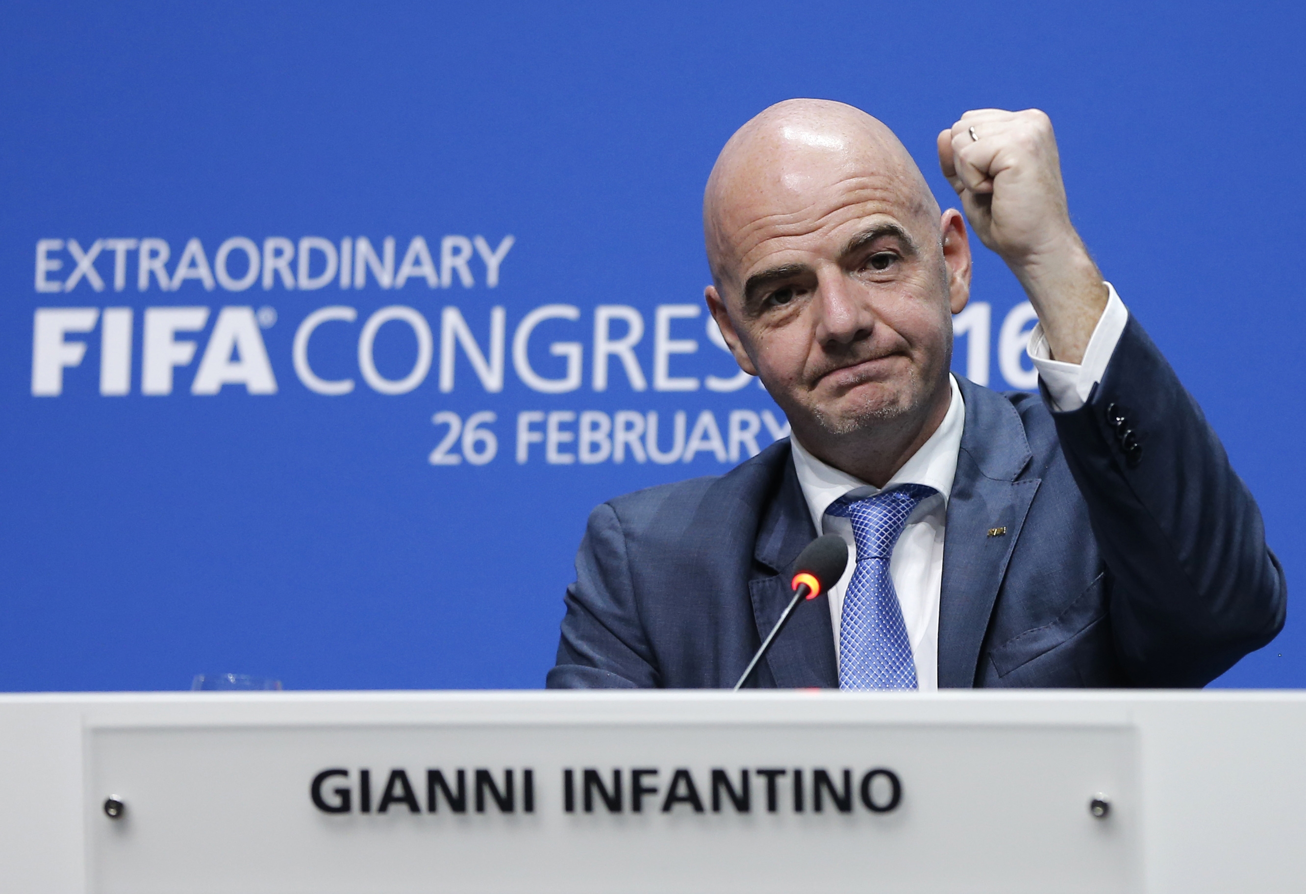 Президентът на ФИФА Джани Инфантино отдаде голяма чест на българския