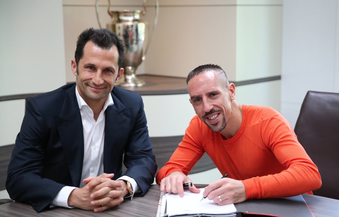 Франк Рибери е повече от щастлив след като преподписа с