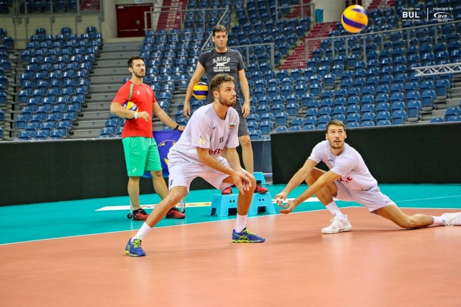 Мъжкият национален отбор по волейбол на България който води подготовка