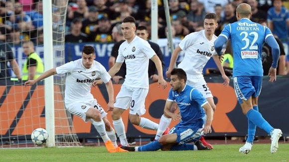 Защитникът на Славия Андреа Христов бе искрено щастлив след спечелената