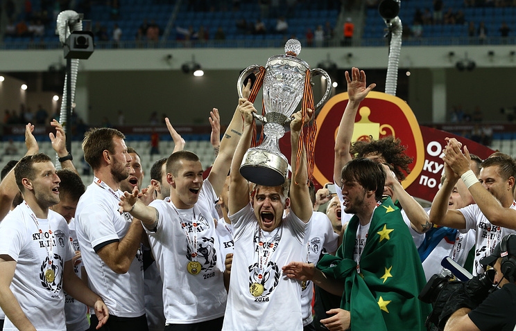 Футболният отбор на Тосно който спечели Купата на Русия по