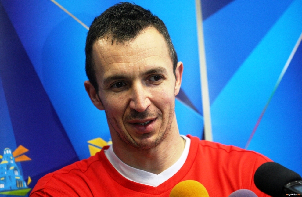 Диагоналът Боян Йорданов който отново бе извикан в националния отбор