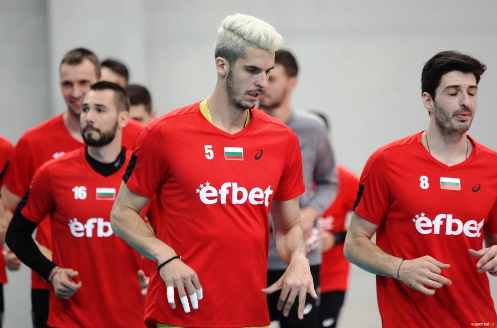 Националният волейболен отбор на България за мъже продължава подготовката си