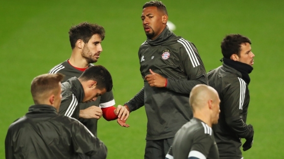 Защитникът на Байерн Мюнхен Жером Боатенг днес поднови бегови тренировки