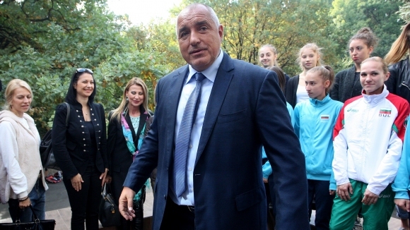 Министър председателят Боико Борисов честити Купата на България на Славия Премиерът