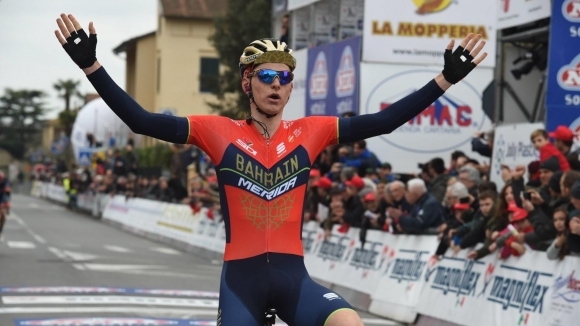 Словенецът Матей Мохорич спечели десетия най дълъг етап в тазгодишната колоездачна