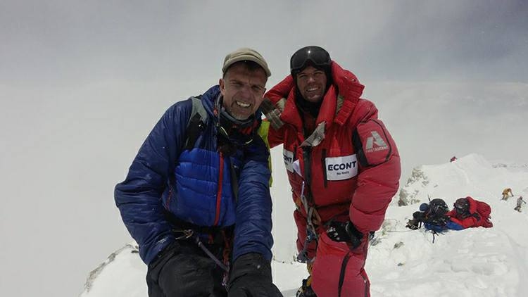 Българският алпинист Атанас Скатов който преди броени дни изкачи връх