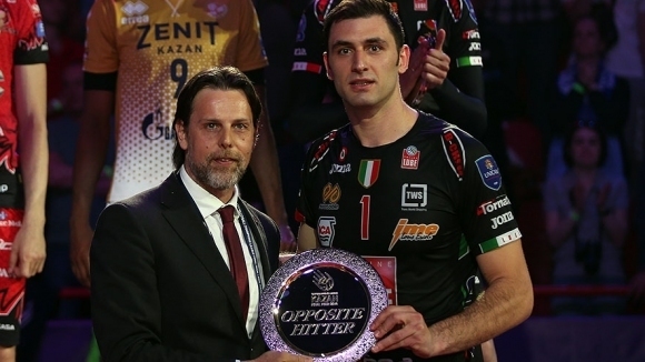 Диагоналът на мъжкия национален отбор по волейбол Цветан Соколов се