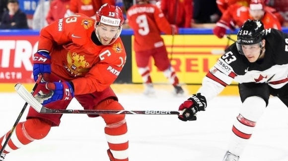 Капитанът на руския национален отбор по хокей на лед Павел