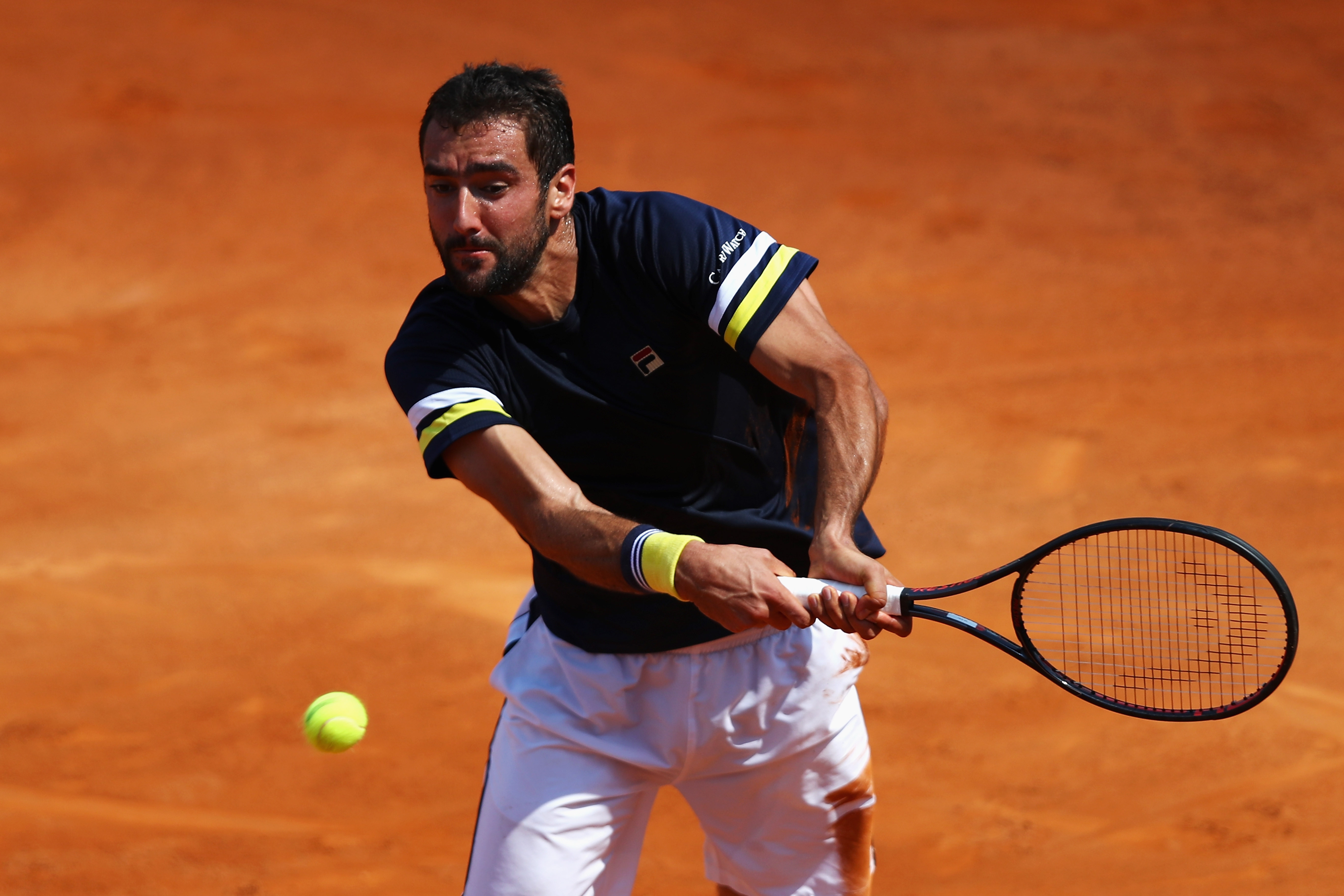 Финалистът от Откритото първенство на Австралия Марин Чилич Хърватия се