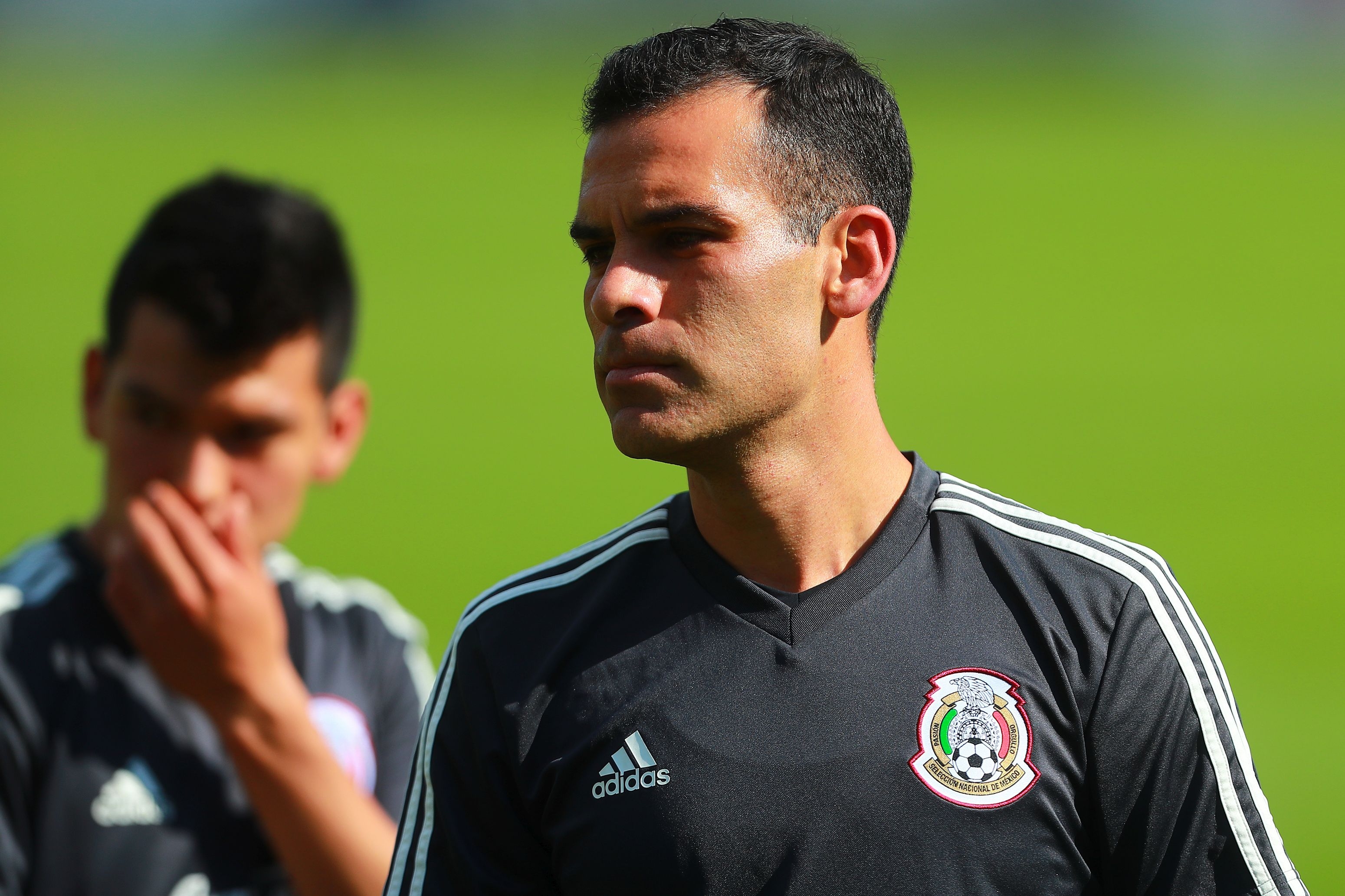 Защитникът Рафаел Маркес тренира с националния отбор на Мексико преди