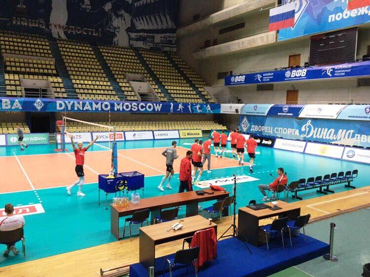 Волейболните национали на България са в Москва от вчера а
