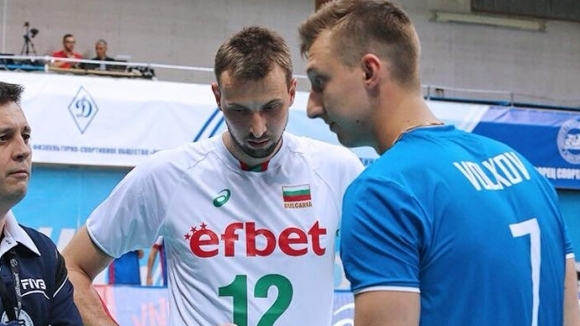 Капитанът на националния отбор на България Виктор Йосифов от следващия