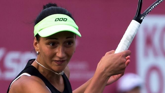 Българката Александрина Найденова се класира за четвъртфиналите на двойки на