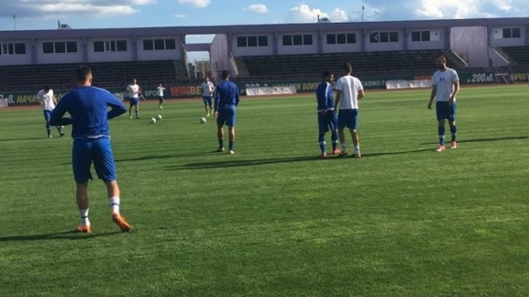 Отборът на Арда Кърджали проведе последна тренировка във Велико Търново