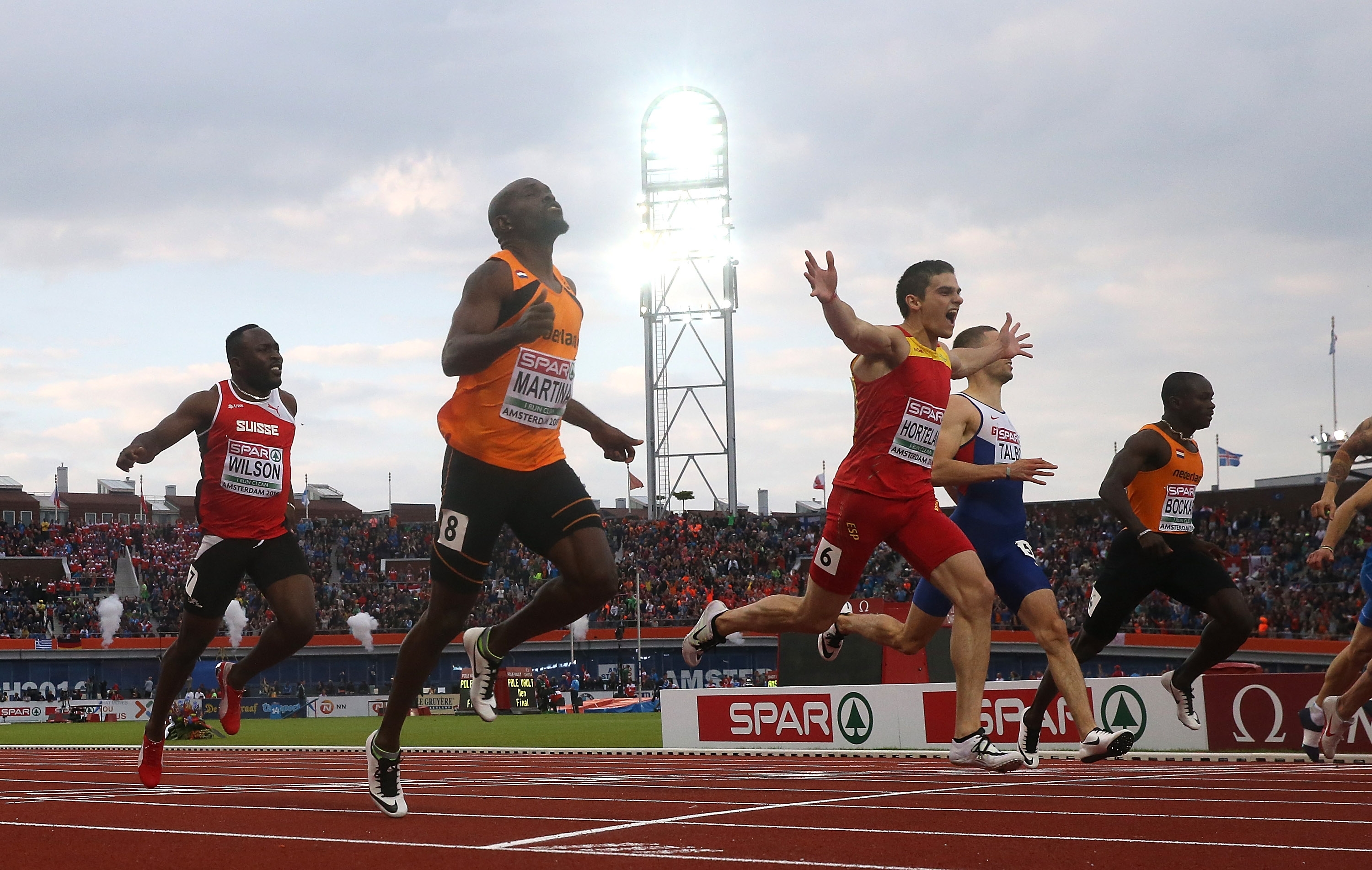 Европейският шампион на 200 метра от Амстердам 2016 Бруно Ортелано