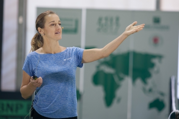 Магдалена Малеева изнесе лекция на конференция на Женската треньорска тенис