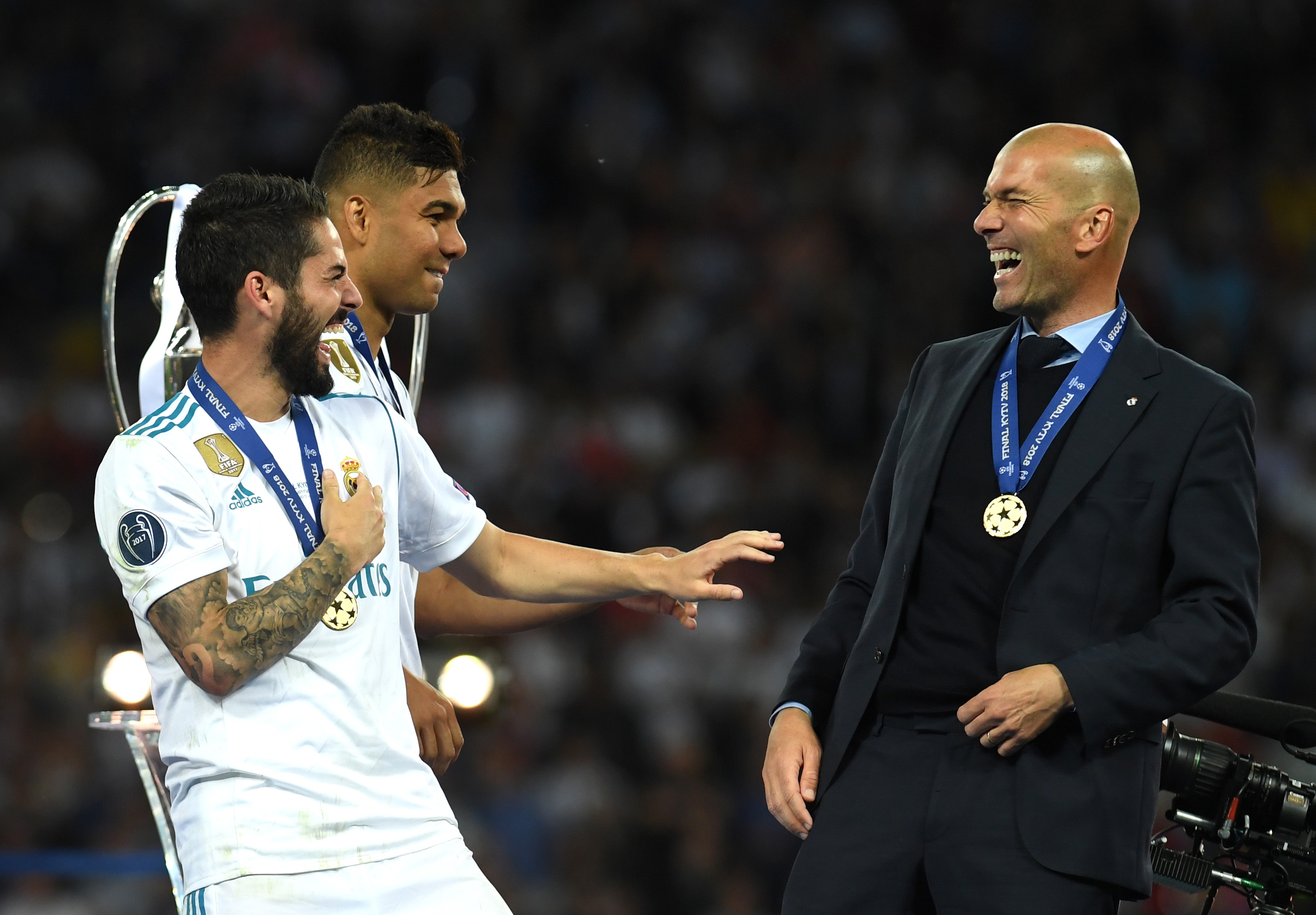 Треньорът на Реал Мадрид Зинедин Зидан не можеше да повярва