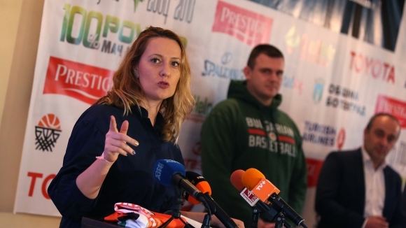 Генералният мениджър на Националната баскетболна лига НБЛ Лили Борисова изказва