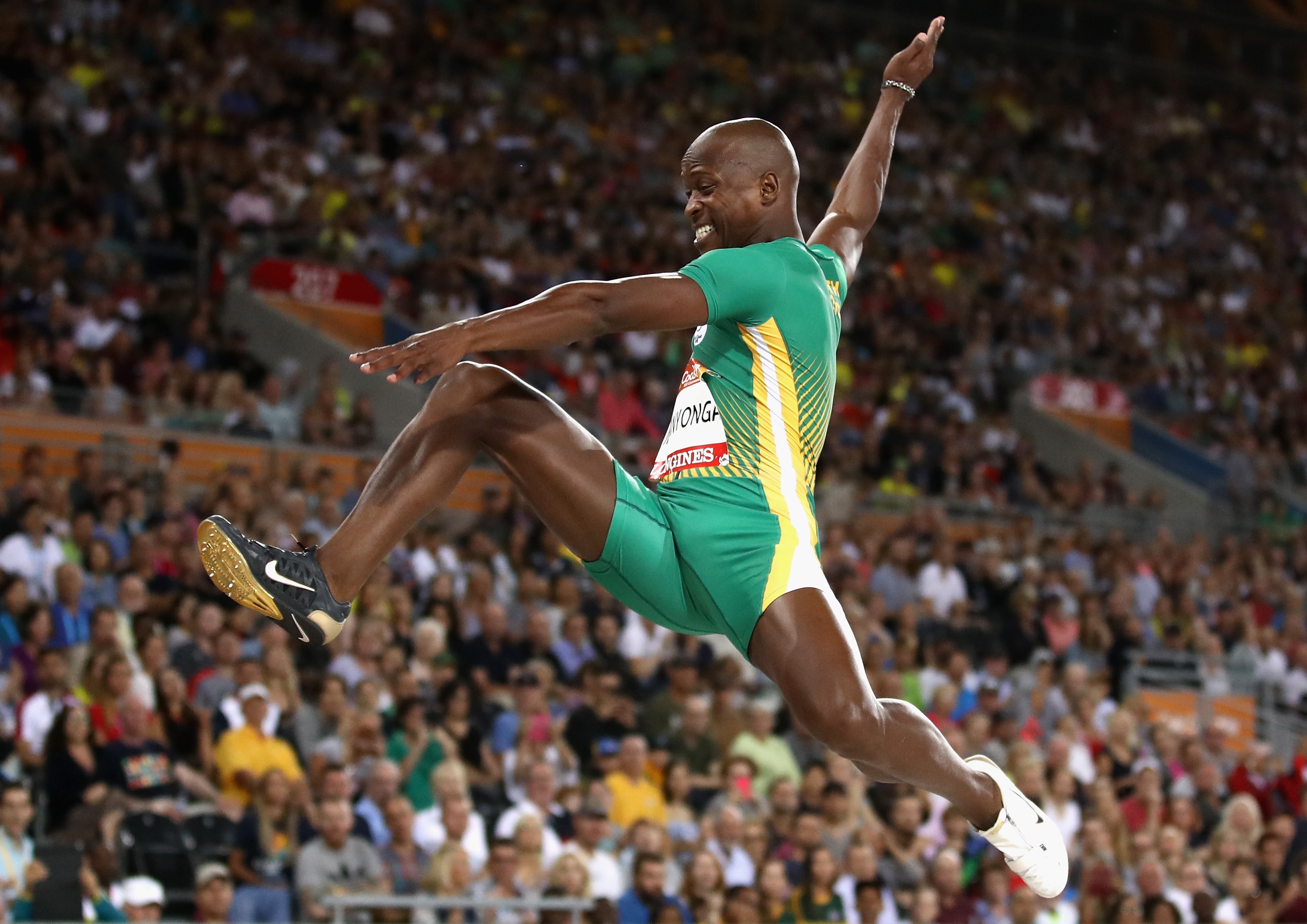 Световният шампион в скока на дължина на открито от Лондон