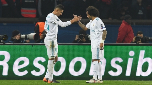 Съотборниците в Реал Мадрид Каземиро и Марсело се присъединиха