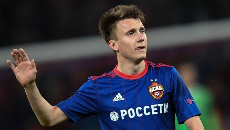 Младата звезда на ЦСКА Москва Александър Головин вероятно ще премине
