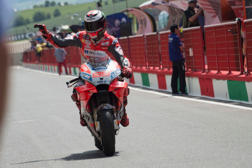 Пилотът на Ducati Хорхе Лоренсо спечели състезанието за Гран При