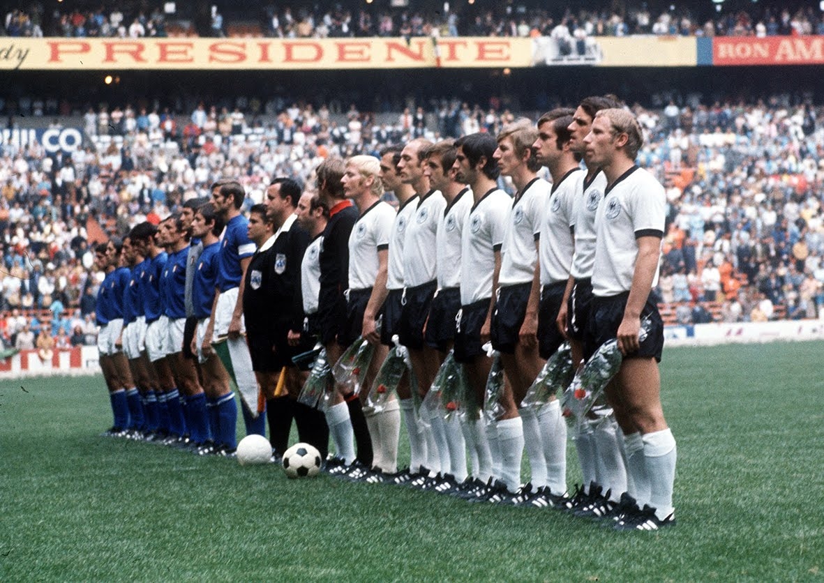 На 17 юни 1970 година Италия и Германия изиграват един