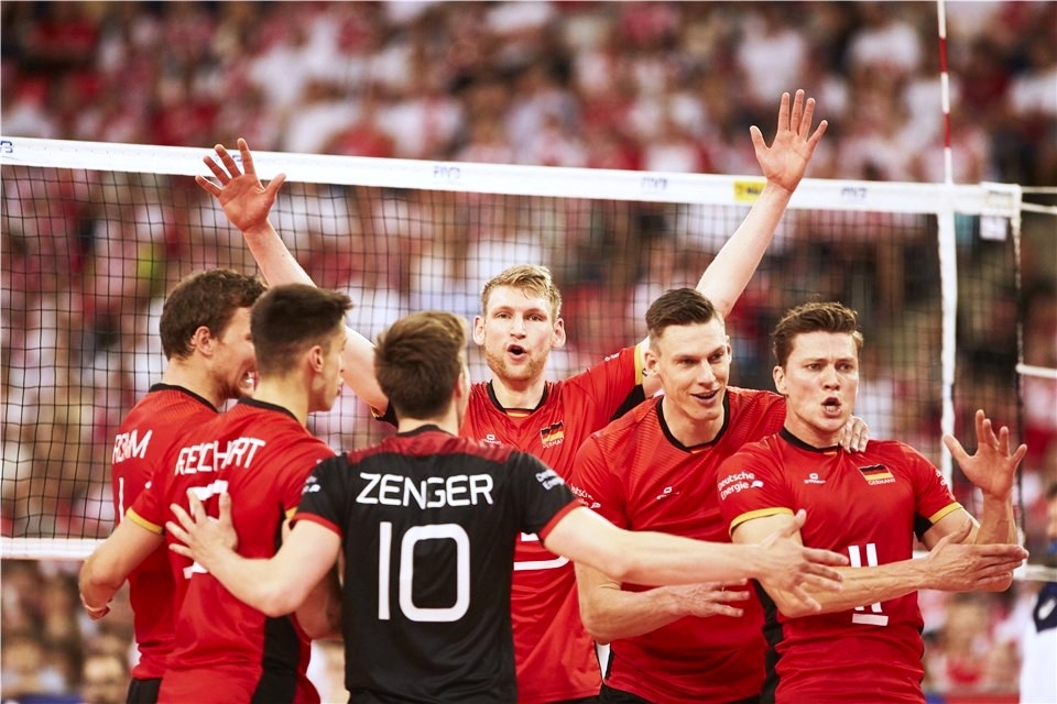 Националният волейболен отбор на Германия записа втора победа в Лигата