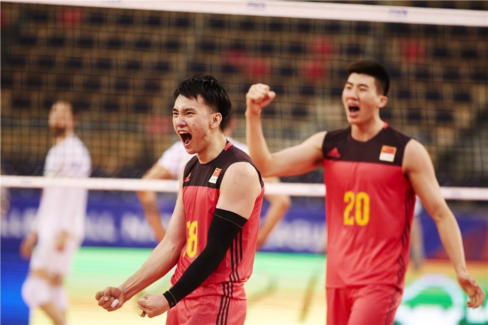 Волейболистите от националния отбор на Китай поднесоха може би най голямата