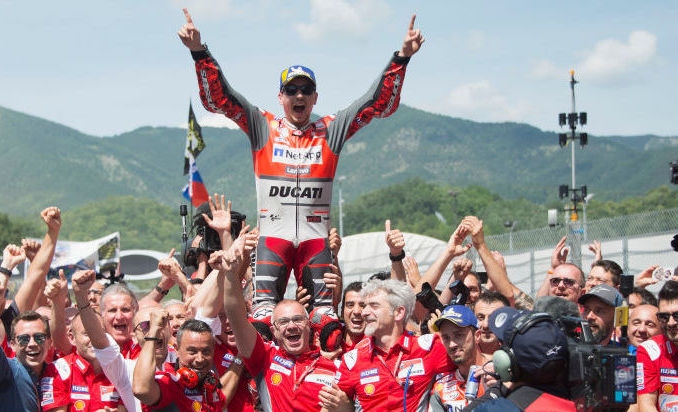 Хорхе Лоренсо призна че първата му победа с Ducati в