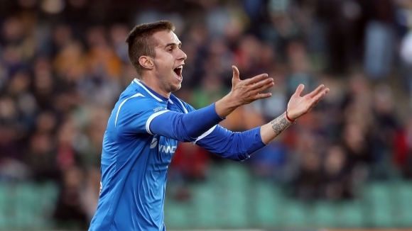 Ръководството на Левски поздрави Антонио Вутов за неговия 22 и рожден