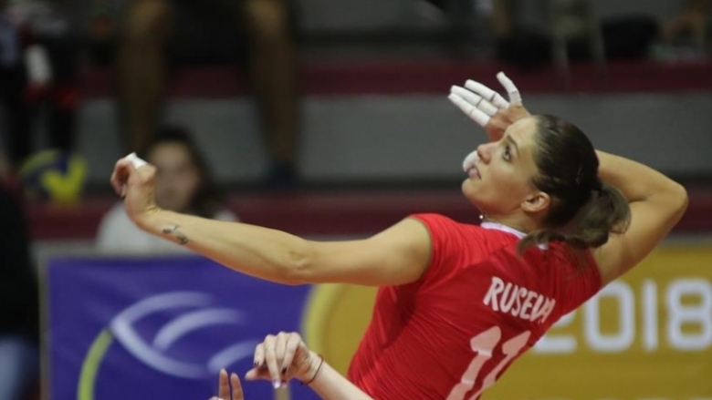 Преди началото на двубоя с Португалия в Златната европейска лига