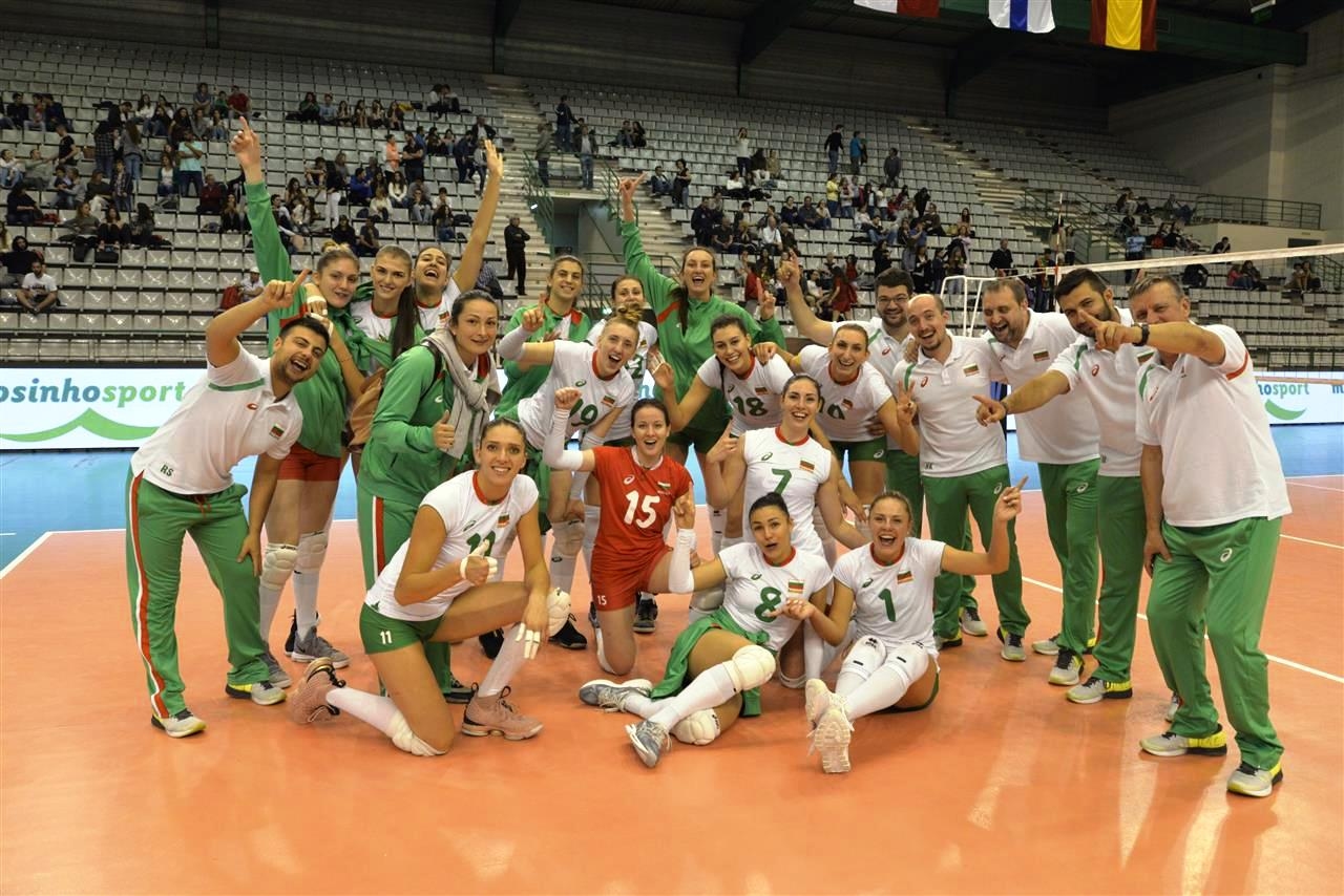 Волейболистките от националния отбор на България се класираха без особени