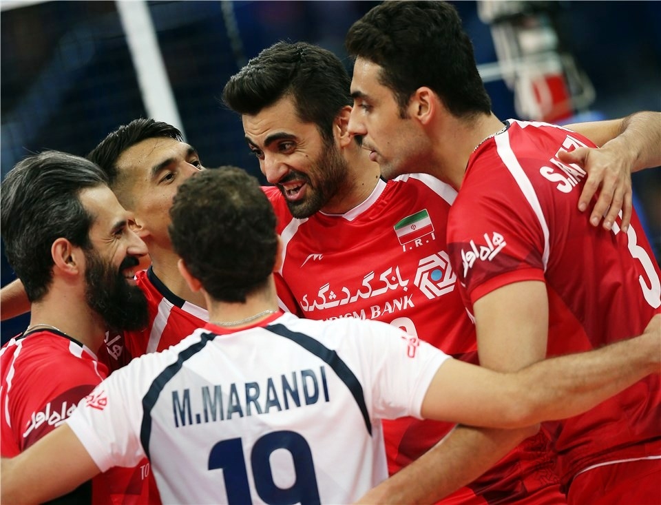 Националният волейболен отбор на Иран постигна 3 а победа в Лигата