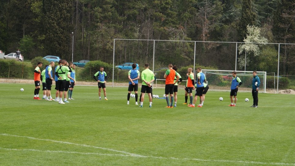 Отборът на Берое ще направи първата си официална тренировка за