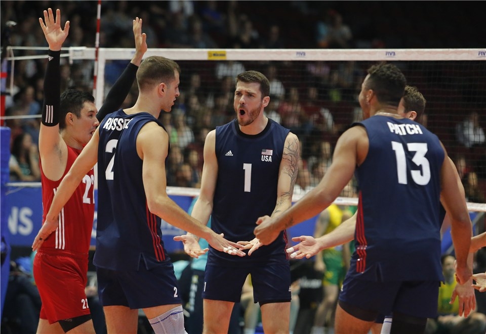 Мъжкият национален волейболен отбор на САЩ постигна 6-а победа в