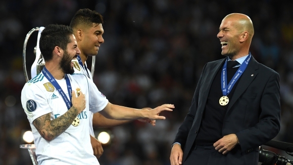 Подалият оставка като старши треньор на Реал Мадрид Зинедин Зидан